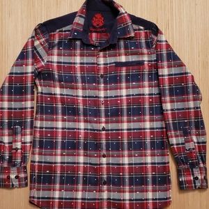 Boys sz 8 Red, white and blue shirt